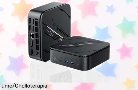 Mini PC Blackview MP100 Pro: potencia increíble en un tamaño compacto, ¡rebajado a precio loco! No dejes pasar este chollazo perfecto para estudiar o trabajar mientras disfrutas al máximo.