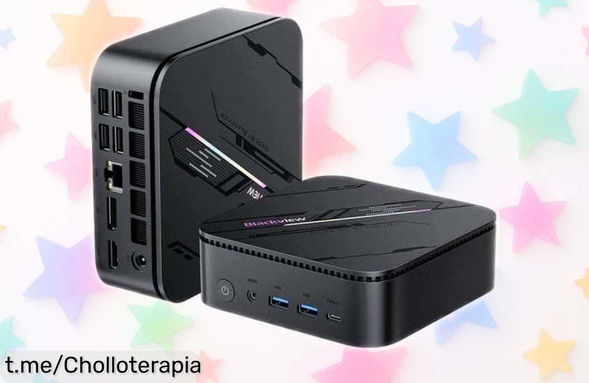 Mini PC Blackview MP100PRO con Ryzen 5, ahora a un precio reducido: potencia y silencio en la palma de tu mano, ¡no te quedes sin disfrutarlo!