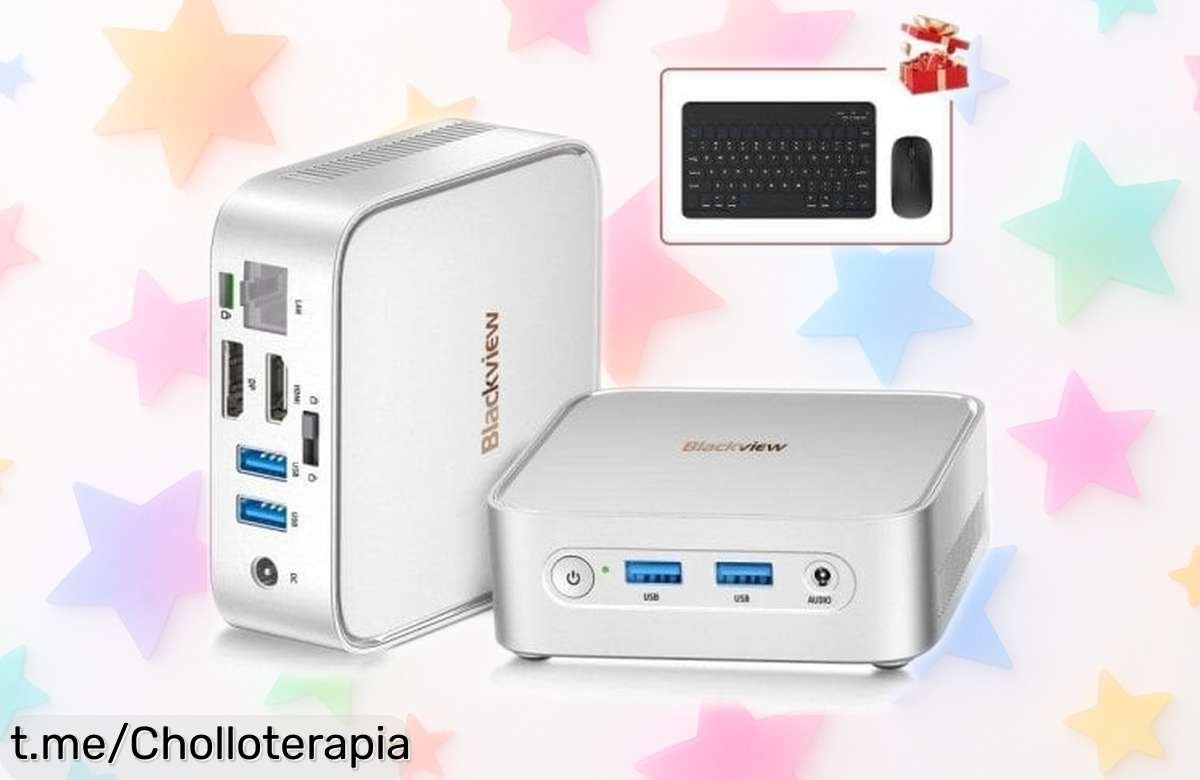Mini PC Blackview MP50 con Ryzen 5, ¡rebajado y listo para que trabajes o disfrutes tus series! No dejes pasar esta oportunidad única de aprovechar este super chollo.