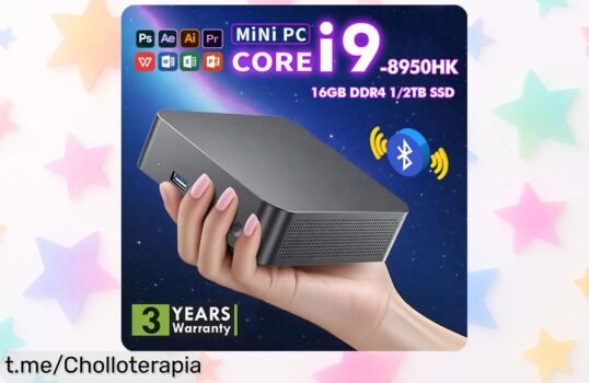 Mini PC portátil con Windows 11 Pro, súper potente y a un precio de locos: ¡sácale el máximo provecho en oficina y juegos! ¡Hazte con ella antes de que se acaben!