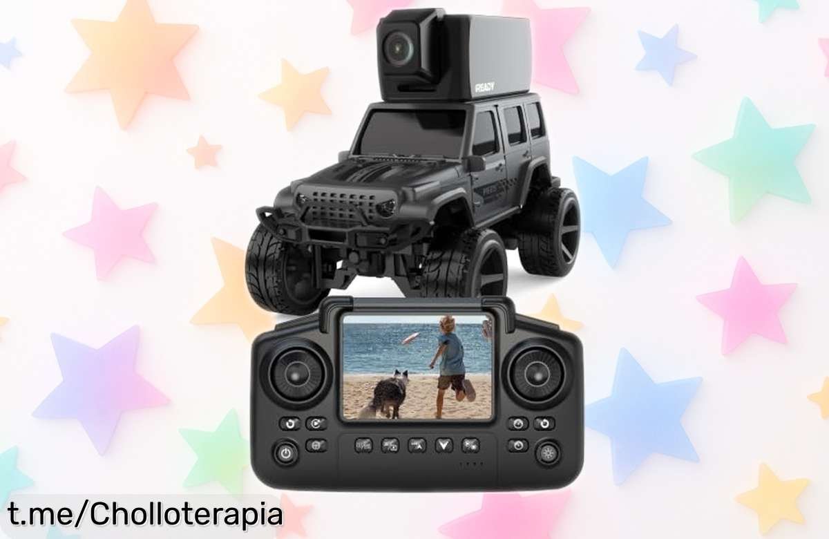 Mini coche camión RC 1/64 con cámara FPV: capturas increíbles y diversión asegurada a un precio loco, ¡no dejes escapar esta oportunidad única para vivir aventuras!