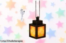 Mini lámpara LED Craft Lantern con luz suave, precio loco y diseño chulo para iluminar tus noches; perfectas para regalar a los peques. No dejes pasar este super chollo.
