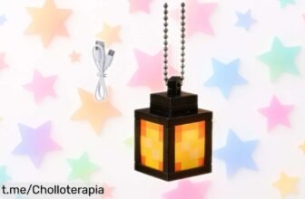 Mini lámpara LED Craft Lantern con luz suave, precio loco y diseño chulo para iluminar tus noches; perfectas para regalar a los peques. No dejes pasar este super chollo.