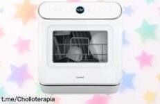 Mini lavavajillas COMFEE' CDWMT305WD para 3 cubiertos: aprovecha este chollo con 7 programas y jarra incluida, ¡tu cocina jamás habrá sido tan fácil de limpiar!
