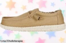 Mocasines HEYDUDE Wally Canvas: estilo versátil a un precio de ganga, fáciles de combinar y ¡no te quedes sin ellos! Aprovecha esta oportunidad única antes que se agoten.