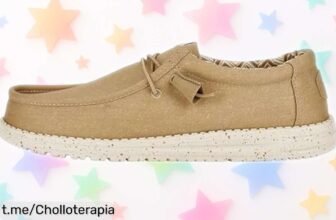 Mocasines HEYDUDE Wally Canvas: estilo versátil a un precio de ganga, fáciles de combinar y ¡no te quedes sin ellos! Aprovecha esta oportunidad única antes que se agoten.