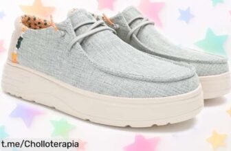 Mocasines náuticos de mujer Poppy de PITAS, ligeros y sin cordones: super chollo para brillar cada día. ¡No te quedes sin los tuyos!