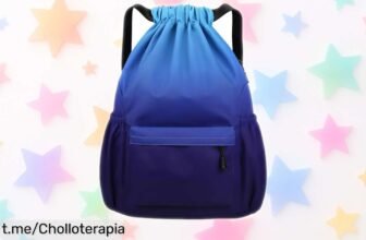 Mochila de cuerdas resistente al agua, el chollazo perfecto para llevar todo lo que necesitas y disfrutar cada momento. ¡No dejes pasar esta oportunidad única!
