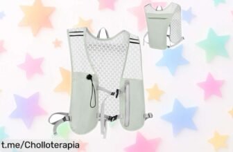 Mochila de hidratación Alaoo para running, ultraligera y segura: ¡descuento loco por tiempo limitado! No dejes pasar este chollazo que hará tus carreras más divertidas.