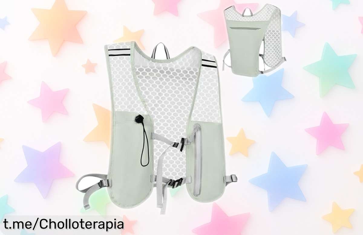 Mochila de hidratación Alaoo para running, ultraligera y segura: ¡descuento loco por tiempo limitado! No dejes pasar este chollazo que hará tus carreras más divertidas.