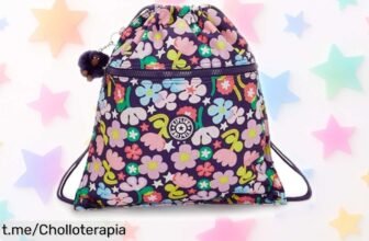 Mochila mediana Kipling SUPERTABOO Fairy Flower: diseño alegre a precio loco que hará sonreír a todos, ¡no dejes pasar este super chollo!