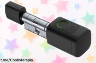 Moderniza tu entrada con la cerradura inteligente Avatto SDLV1S60: olvídate de cargar llaves y disfruta de un super chollo que hace la vida más fácil, ¡aprovéchalo ya!
