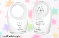 Monitor de audio para bebé VTech BM1120, el ofertón que te mantiene conectado y tranquilo: ¡vigila a tu pequeño desde 460 m con un precio de ganga!