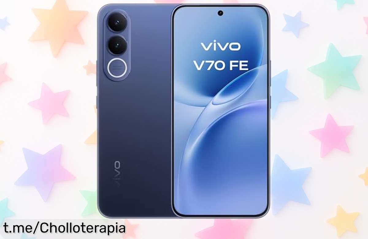Móvil 5G vivo V70 FE con cámara de 200 MP y batería increíble en oferta espectacular, atrévete a capturar recuerdos nítidos antes de que se agoten. ¡No esperes más!
