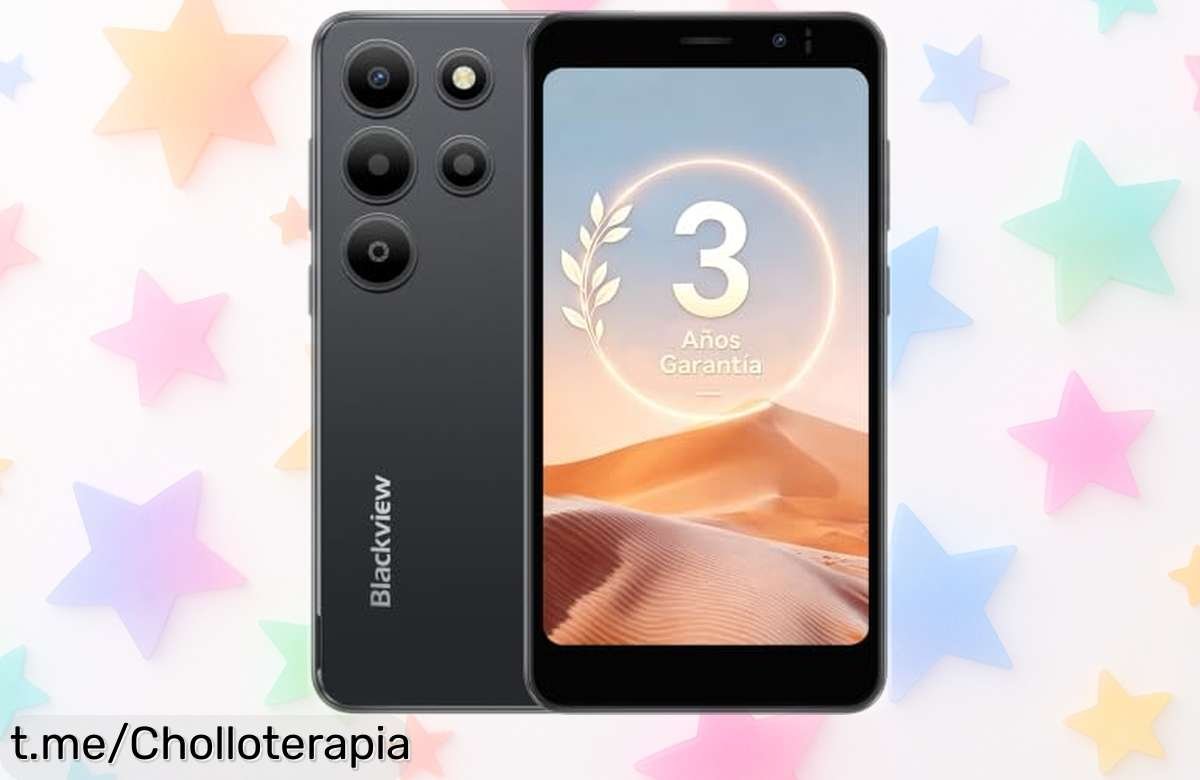 Móvil compacto Blackview Wave 2C: pantalla HD+, 32 GB ampliables y rendimiento de sobra, ¡aprovéchate del super chollo que te acompaña en cada aventura!