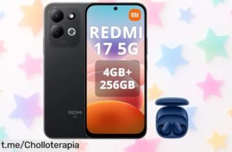 Móvil gigante Xiaomi Redmi 17 5G con auriculares incluidos: ¡rebajado a un precio loco para que siempre estés conectado y captures cada momento!
