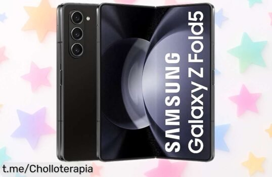 Móvil plegable Samsung Galaxy Z Fold5 reacondicionado: Pantalla espectacular y 512 GB por un precio de escándalo que no querrás dejar escapar. ¡Aprovecha esta oportunidad ya!