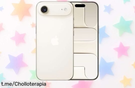 Móvil ultrafino Apple iPhone Air de 256 GB con pantalla increíble y batería duradera, ¡aprovecha este chollazo antes de que se acabe!
