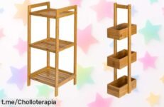 Mueble auxiliar LIVARNO: aprovecha cada rincón de tu hogar con este chollazo práctico y compacto que no podrás dejar escapar. ¡Hazlo tuyo antes de que desaparezca!