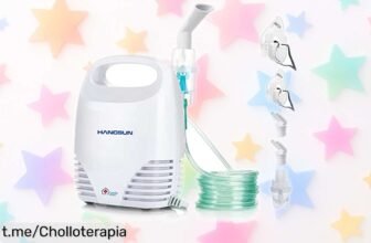 Nebulizador eléctrico Hangsun CN560, el chollo perfecto para cuidar de toda la familia en épocas de resfriados y asma. ¡No te lo pierdas y haz que respirar sea fácil!