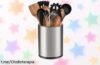 Organizador de utensilios de cocina Eolax, giratorio 360 con acero inoxidable y tres compartimentos: ¡aprovecha este precio de ganga antes de que se agote!