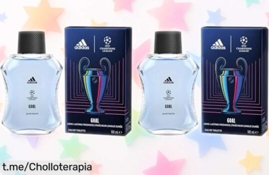 Pack de 2 fragancias Eau de Toilette Adidas UEFA Goal: Llévate el fútbol contigo, ¡precio de ganga que no puedes dejar escapar!