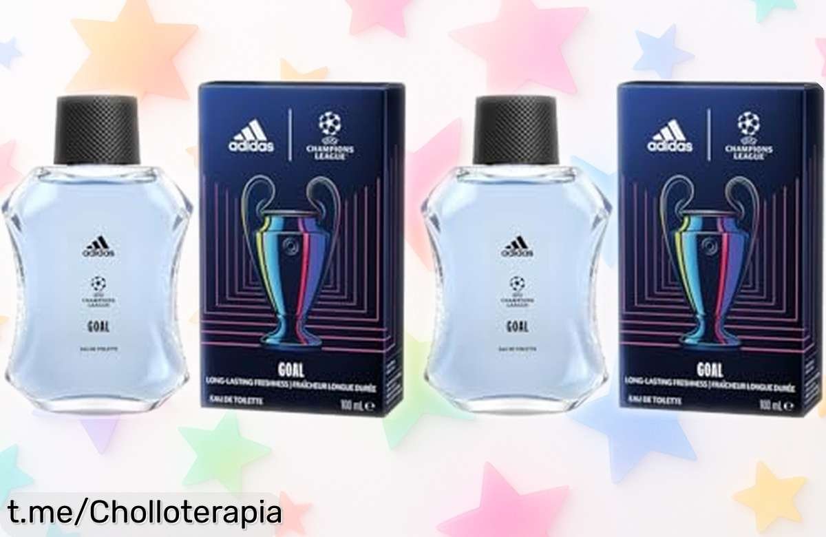Pack de 2 fragancias Eau de Toilette Adidas UEFA Goal: Llévate el fútbol contigo, ¡precio de ganga que no puedes dejar escapar!
