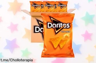 Pack de 20 bolsas de Doritos TexMex Matutano en oferta increíble: ¡Picoteo a lo grande y precio más bajo que nunca! No te quedes sin el tuyo, divertido sabor para disfrutar.