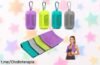 Pack de 4 toallas refrescantes de microfibra con funda de silicona, ¡nunca visto a este precio! Mantente fresco haciendo lo que amas y no te quedes sin ellas.