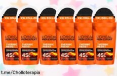 Pack de 6 desodorantes L'Oréal Paris Men Expert para aguantar el sudor todo el día, ¡un super chollo que te mantendrá fresco y confiado sin preocupaciones!
