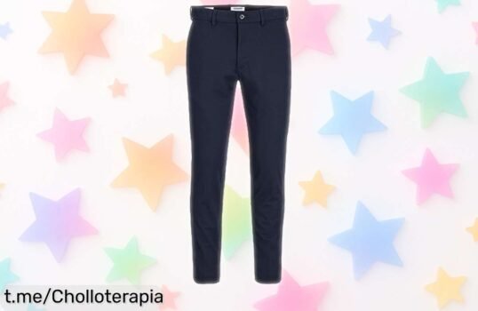 Pantalón chino slim Jack & Jones en oferta brutal para que luzcas impecable a diario, no dejes pasar este chollazo y vístete con estilo ya mismo.