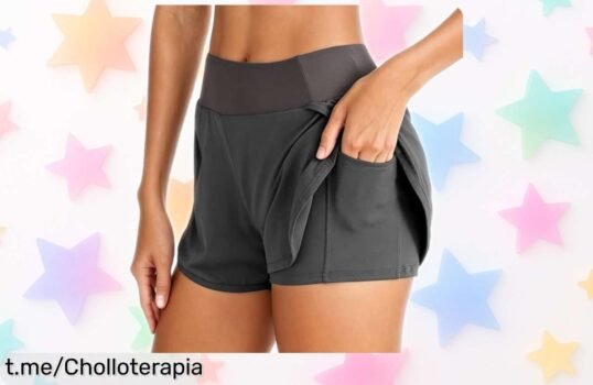 Pantalón corto deportivo 2 en 1 Neteson, ¡rebajado a un precio loco! Con tejido transpirable y bolsillos prácticos para que te muevas con libertad. No dejes pasar esta oportunidad única.