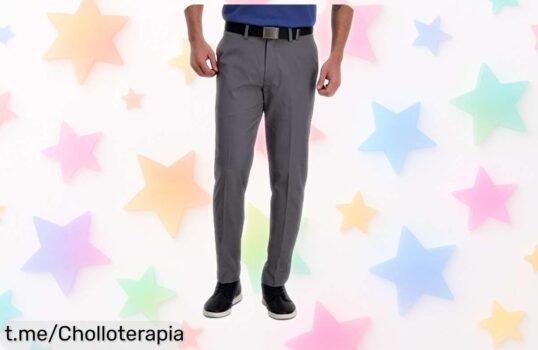 Pantalón de vestir casual Haggar que va del trabajo a la fiesta: lucir bien nunca fue tan fácil y con un precio de ganga irresistible. ¡Hazte con él antes de que se acabe!