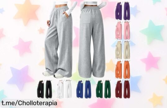 Pantalón jogger para mujer Genérico, superchollo con cintura elástica y bolsillos, aprovecha la caída de precio y siente la comodidad en cada paso ¡Mete el cupón ya!