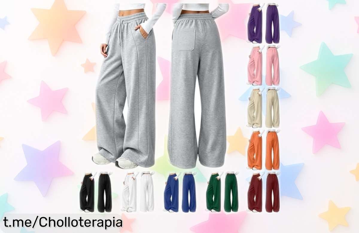 Pantalón jogger para mujer Genérico, superchollo con cintura elástica y bolsillos, aprovecha la caída de precio y siente la comodidad en cada paso ¡Mete el cupón ya!