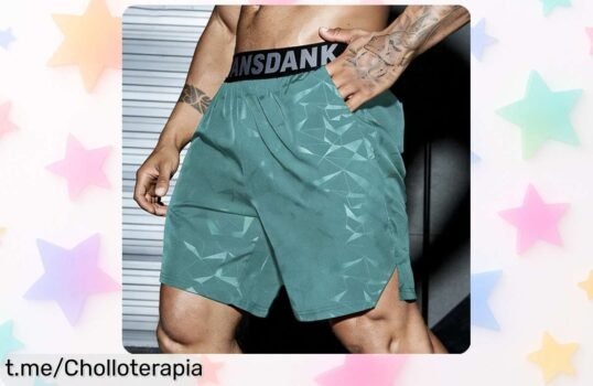 Pantalones cortos deportivos para hombre, ligeros y elásticos a precio de escándalo: ¡Renueva tu armario con este super chollo antes de que se agoten!