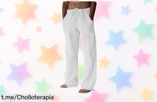 Pantalones de lino y algodón Litthing a precio loco: look fresco y arreglado que no querrás perderte, ¡aprovecha este súper chollo antes de que se agoten!