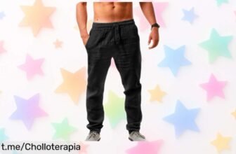 Pantalones de lino y algodón Litthing para hombre, el super chollo que necesitas: ligeros y holgados, perfectos para lucir genial en cualquier plan. ¡No te quedes sin los tuyos!