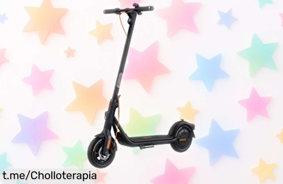 Patinete eléctrico SegwayNinebot F2 Pro E, potente y seguro: velocidad de 25 km/h, autonomía de 55 km. ¡Aprovecha este chollazo antes que se acabe!
