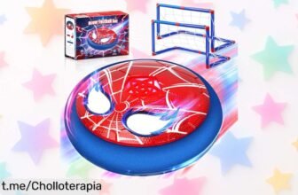 Pelota de fútbol flotante con luces LED Lubolee: ¡el chollazo que hará brillar los juegos en casa y mejorará la coordinación de tus peques! No te quedes sin ella, aprovecha ya.