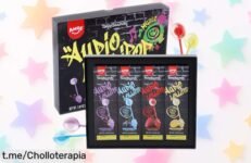 Piruletas musicales de Amos que suenan al chuparlas, un regalo dulce e irresistible para los peques: ¡no te pierdas este super chollo de 4 sabores!