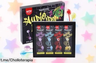 Piruletas musicales de Amos que suenan al chuparlas, un regalo dulce e irresistible para los peques: ¡no te pierdas este super chollo de 4 sabores!