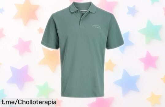 Polo JACK & JONES JJcollege logo para que luzcas increíble a diario, ¡aprovéchanos en este super chollo que no se volverá a repetir!
