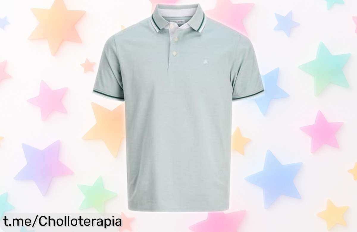 Polo Jack & Jones Jjepaulos, corte ajustado y bordados exclusivos a un precio brutal: renueva tu estilo con este chollazo que no podrás dejar pasar.