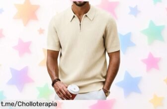 Polo de hombre PJ PAUL JONES con cremallera, ¡ahora a un precio loco! Llévalo impecable para cualquier ocasión y sorprende con tu estilo. Hazte con el tuyo antes que se acabe esta oportunidad única.