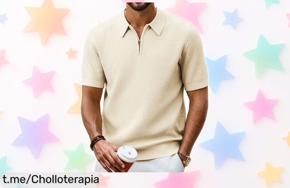 Polo de hombre PJ PAUL JONES con cremallera, ¡ahora a un precio loco! Llévalo impecable para cualquier ocasión y sorprende con tu estilo. Hazte con el tuyo antes que se acabe esta oportunidad única.