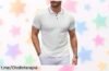 Polo de hombre de algodón transpirable, combinación perfecta para tu armario a precio loco; ¡renueva tu look sin gastar una fortuna y siente la frescura!