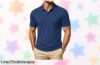 Polo de manga corta TACVASEN para hombre con algodón fresco y un precio loco: ideal para golf, tenis o tu día a día. ¡No te pierdas este chollazo único!