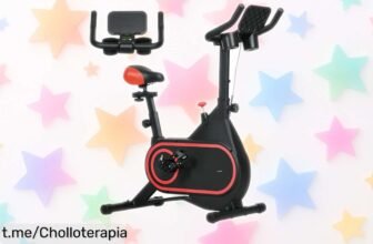 Ponte en forma con la increíble bicicleta estática SPORTNOW: entrenamientos silenciosos y a precio de ganga, ¡aprovecha esta oferta antes de que se acabe!