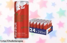 Potente bebida energética de sandía Red Bull, 24 latas para subirte los ánimos ¡No te pierdas esta oferta locura que revive tu energía y buen rollo!